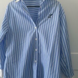 Blue Striped Shirt